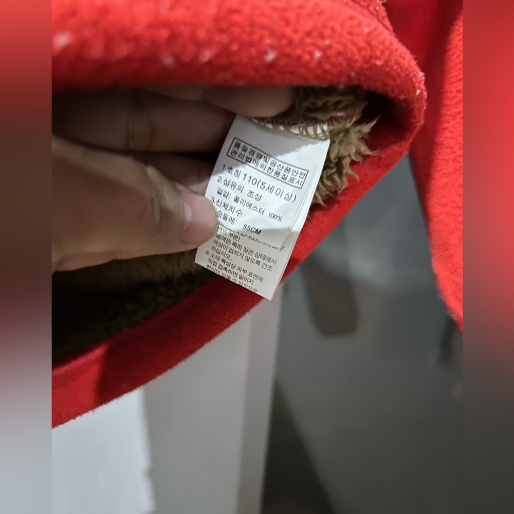 The North Face fleece sweater. Used. Size 2/3 years - Picture 8 of 8